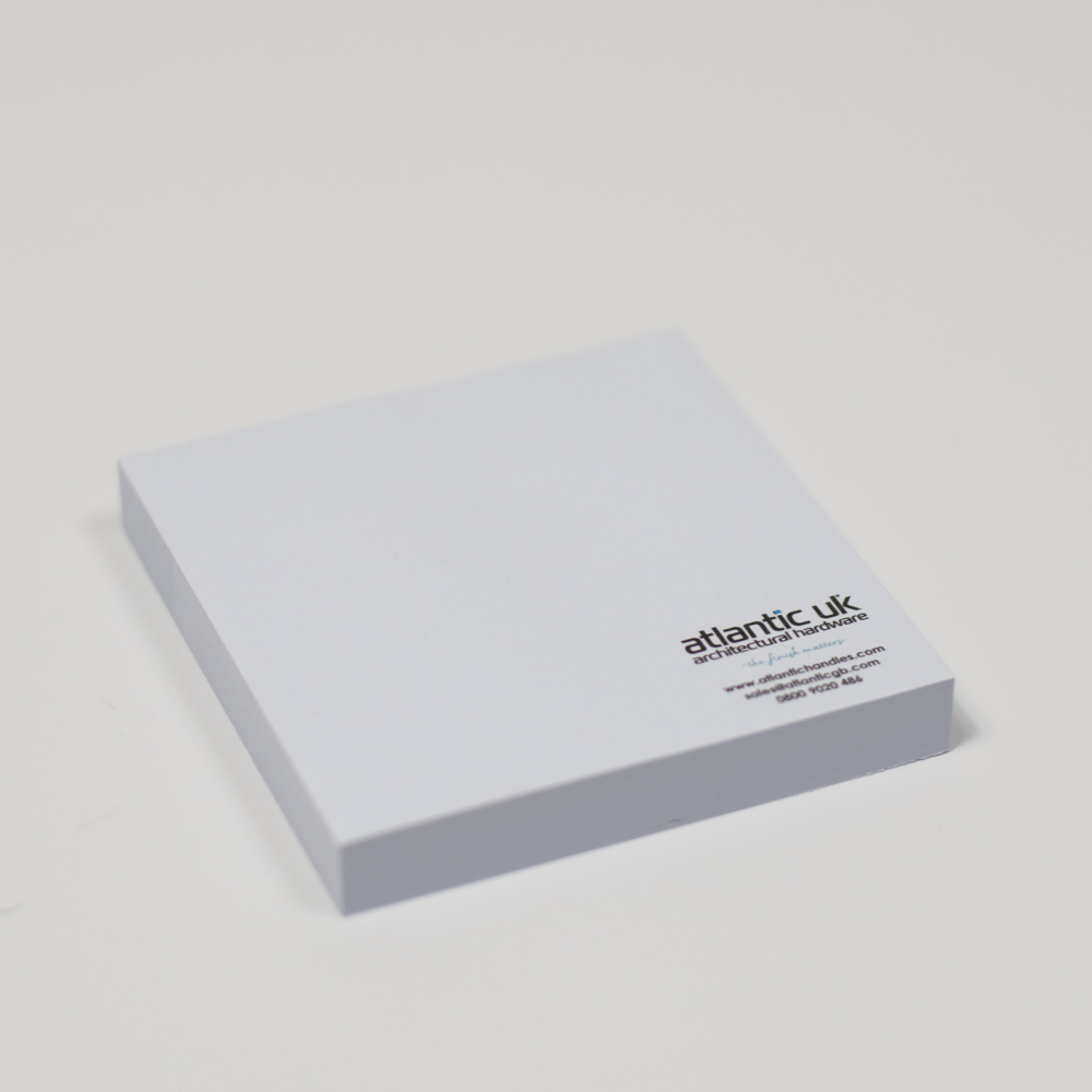 AUKSTICKNOTE Atlantic Branded Sticky Notes